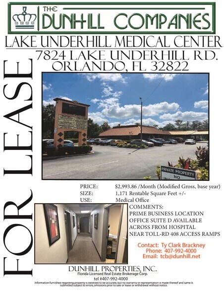7824 Lake Underhill Rd, Orlando, FL à louer - Photo de l’immeuble – Image 3 sur 5