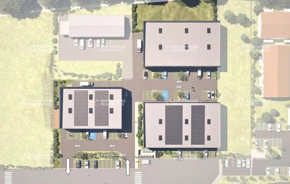 Local d'activités dans Lavernose-Lacasse à vendre - Plan de site – Image 3 sur 3