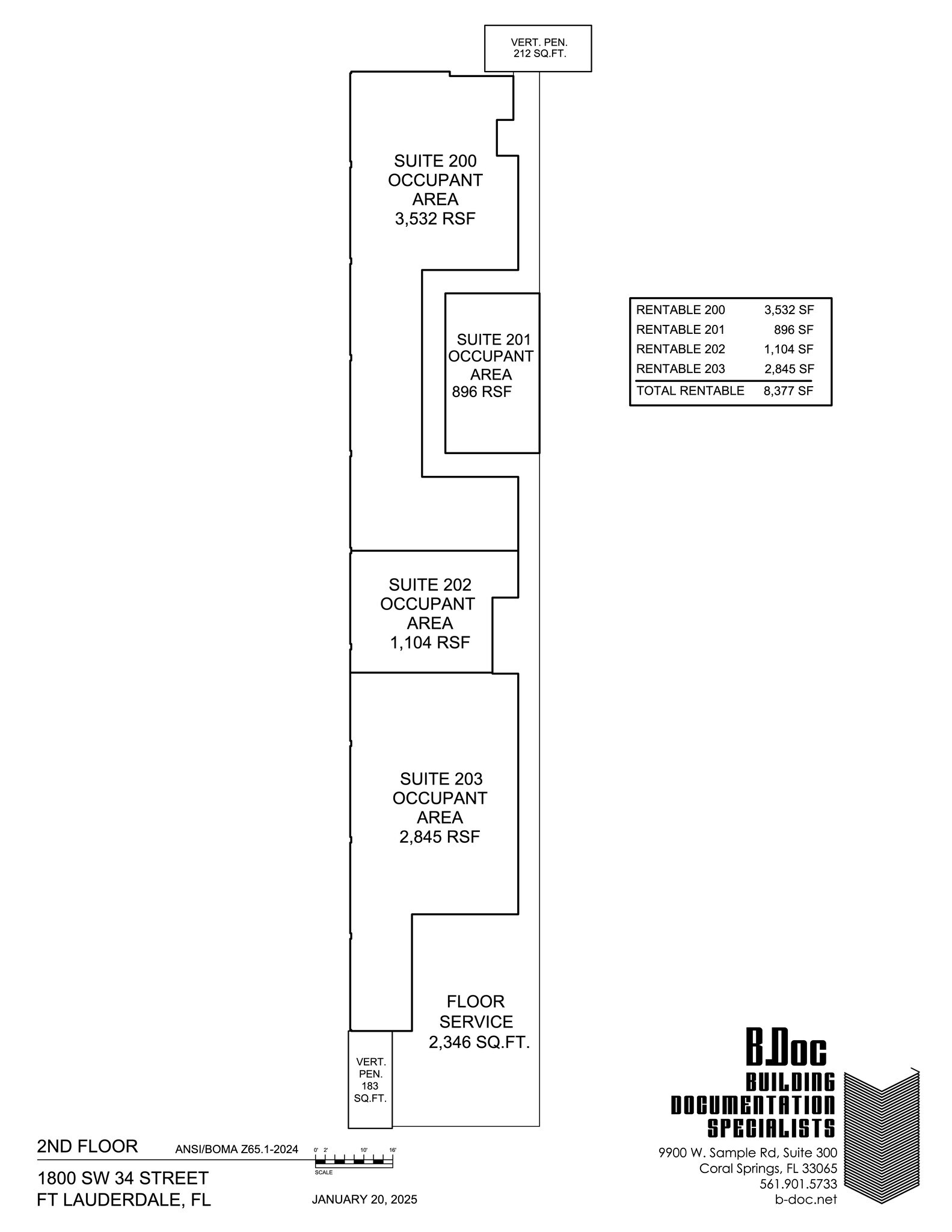 1800 SW 34th St, Fort Lauderdale, FL à louer Plan de site– Image 1 sur 1