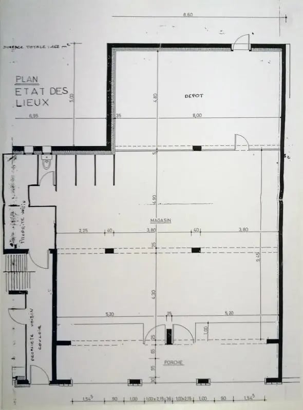 Local commercial dans Portes-lès-Valence à vendre Plan d’étage– Image 1 sur 6