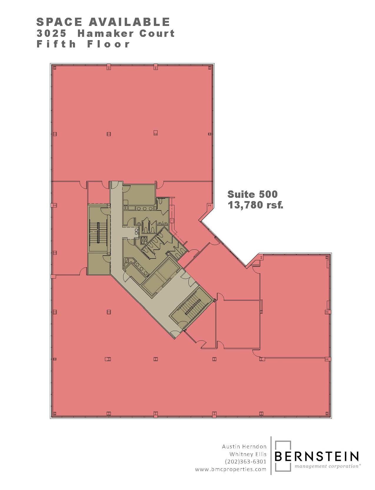 3025 Hamaker Ct, Fairfax, VA à louer Plan d’étage– Image 1 sur 1