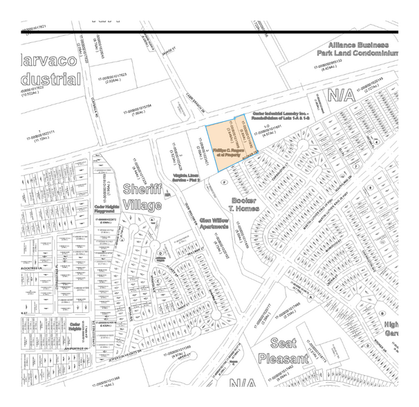 6111 Sheriff Rd, Capitol Heights, MD à louer - Plan cadastral – Image 2 sur 2