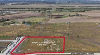 Plus de détails pour NEC Heritage Hills Pky & Wheatfield Dr, Venus, TX - Terrain à vendre