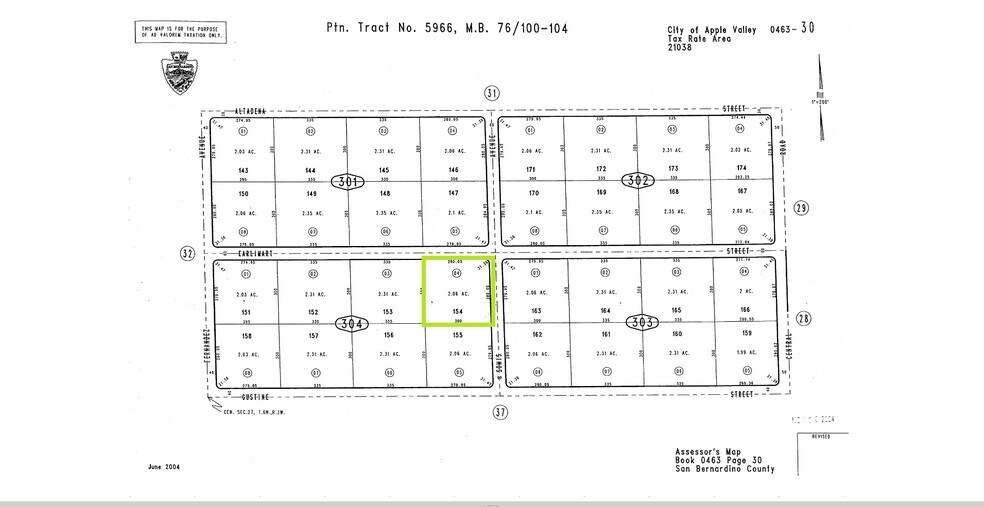 22285 Earlimont St, Apple Valley, CA à vendre - Plan cadastral – Image 2 sur 21