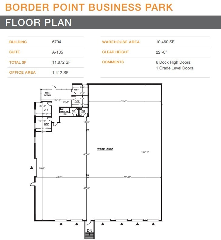 6774 Calle De Linea, San Diego, CA à louer Plan d’étage– Image 1 sur 2