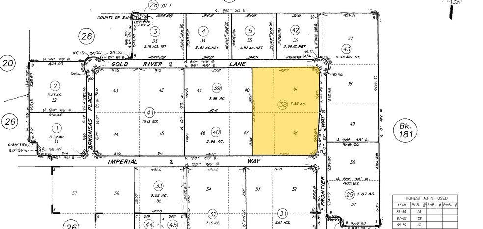 4547 Frontier Way, Stockton, CA à vendre - Plan cadastral – Image 3 sur 10
