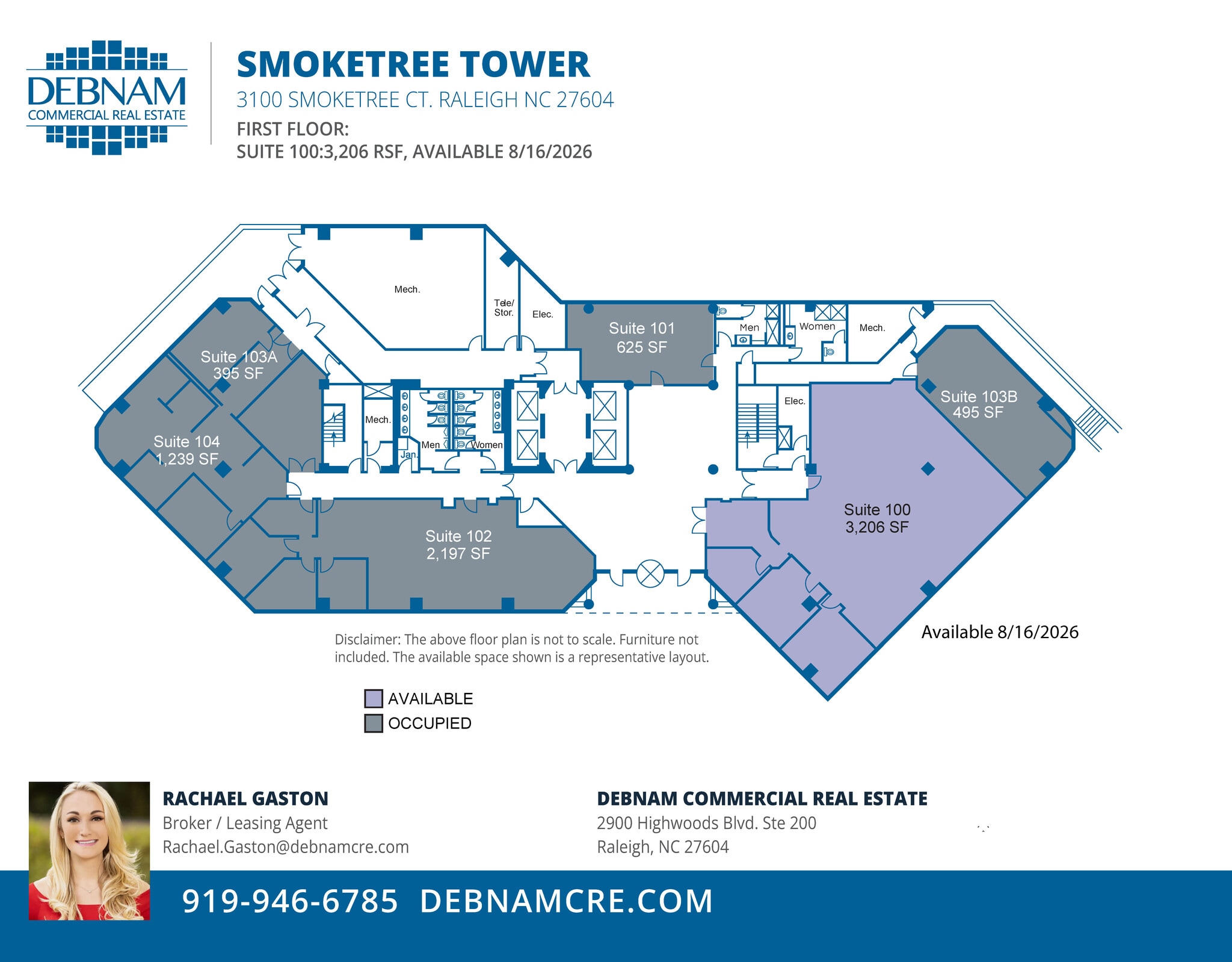3100 Smoketree Ct, Raleigh, NC à louer Plan d’étage– Image 1 sur 1