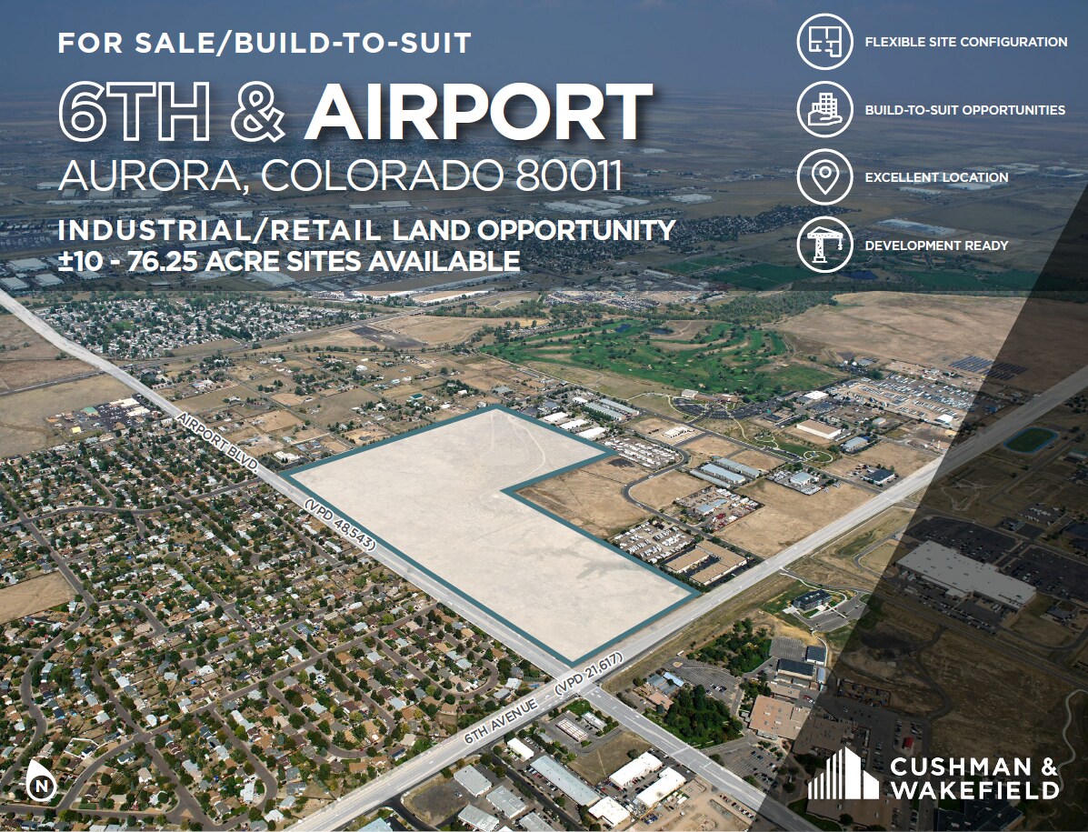 6th & Airport Blvd, Aurora, CO à louer Photo principale– Image 1 sur 3