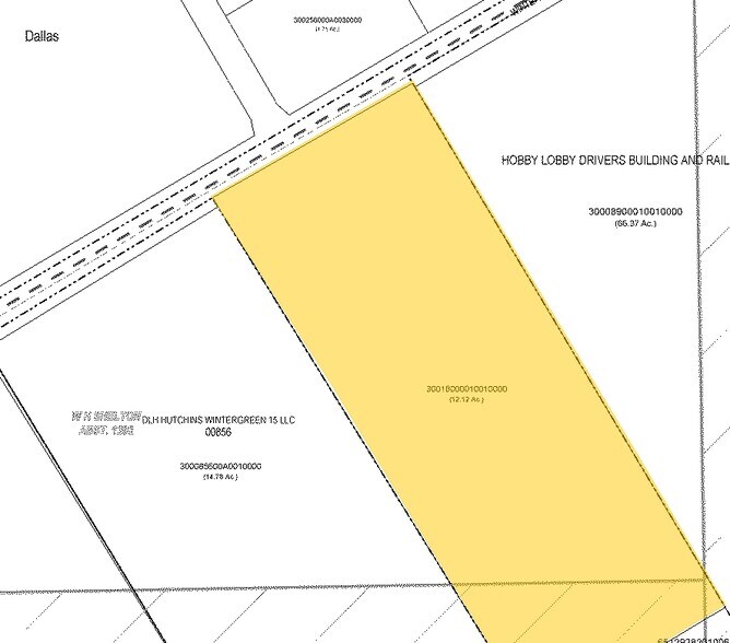 1520 E Wintergreen Rd, Hutchins, TX à louer - Plan cadastral – Image 3 sur 4