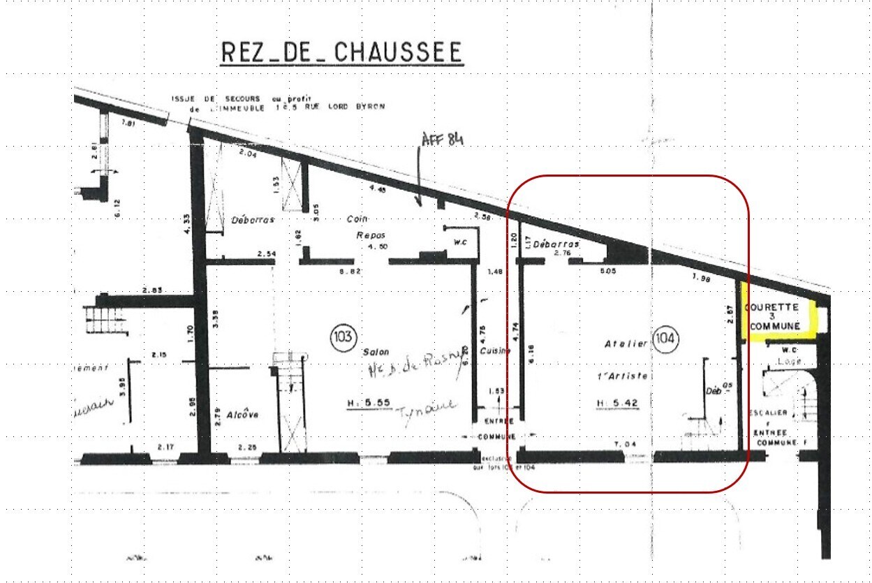 11 Rue Chateaubriand, Paris, PAR 75008 - - - Plan d’étage - Image 1 of 2