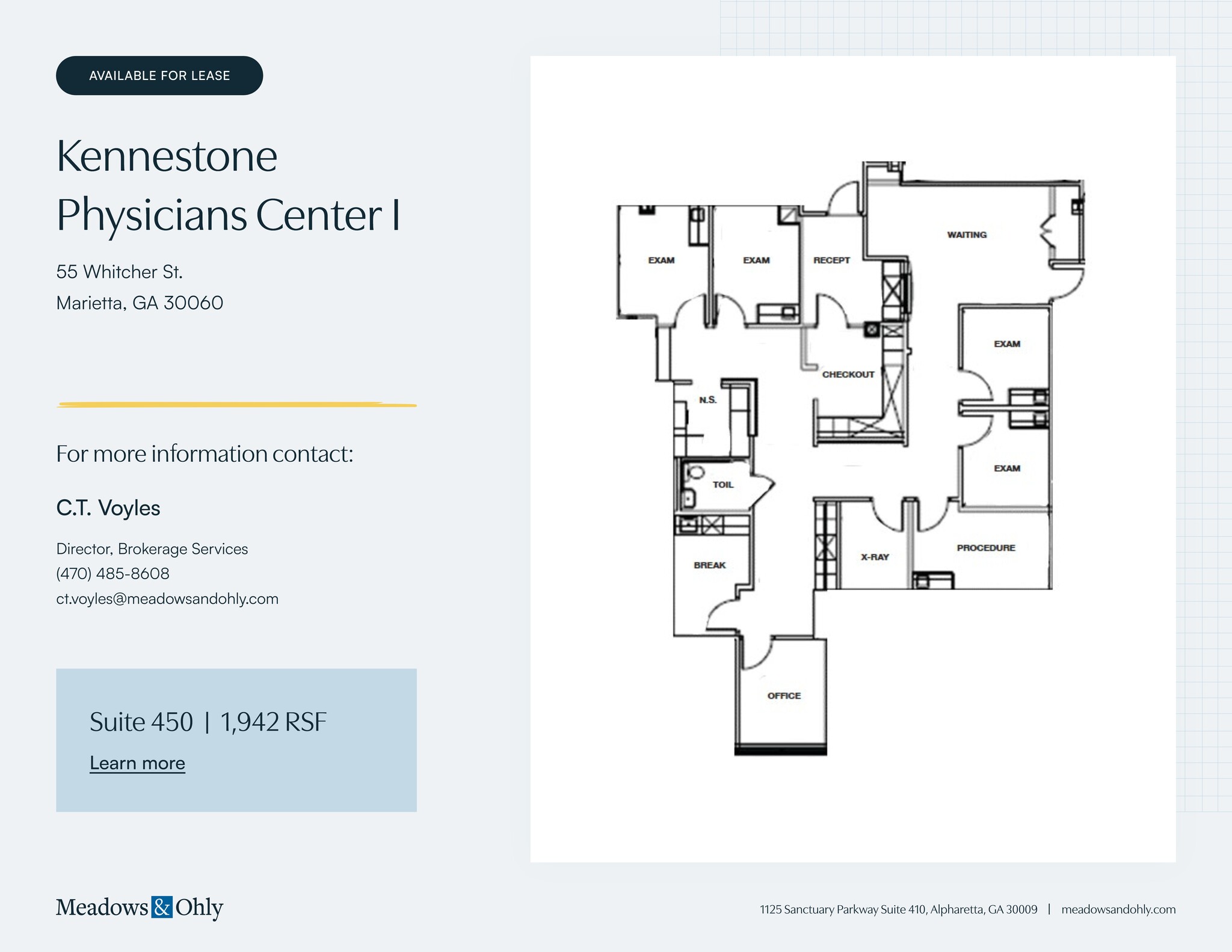 55 Whitcher St, Marietta, GA à louer Plan de site– Image 1 sur 1