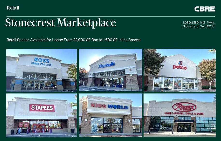 8100 Mall Pky, Lithonia, GA à louer - Photo de l’immeuble – Image 2 sur 14