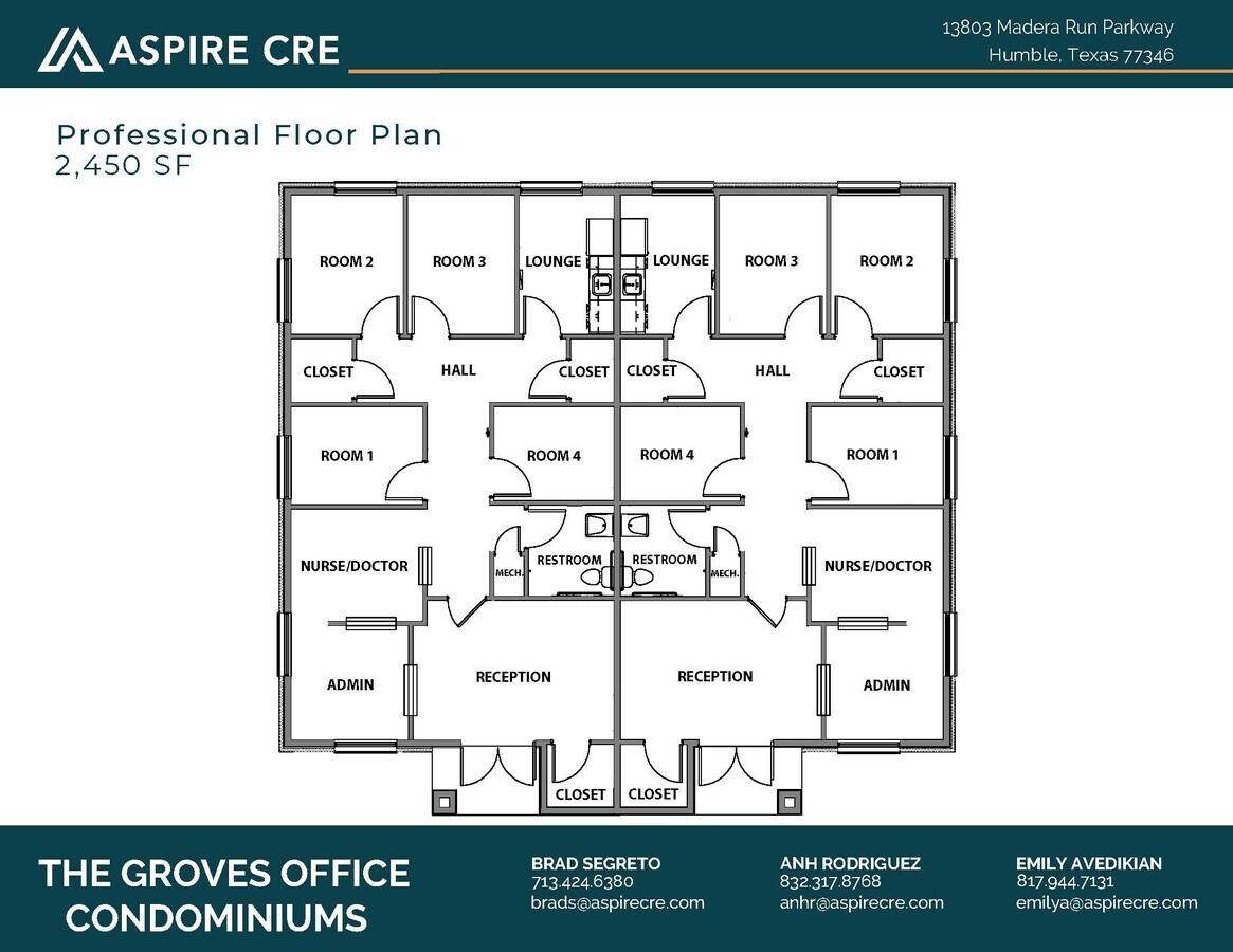13803 Madera Run, Humble, TX 77346 - Lot 504 -  - Plan d’étage - Image 1 of 8