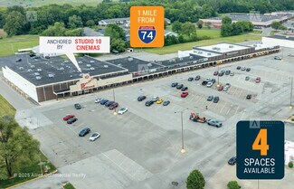 Plus de détails pour 1624-1644 E State Road 44, Shelbyville, IN - Local commercial à louer