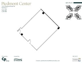 3495 Piedmont Rd NE, Atlanta, GA à louer Plan d’étage– Image 1 sur 1