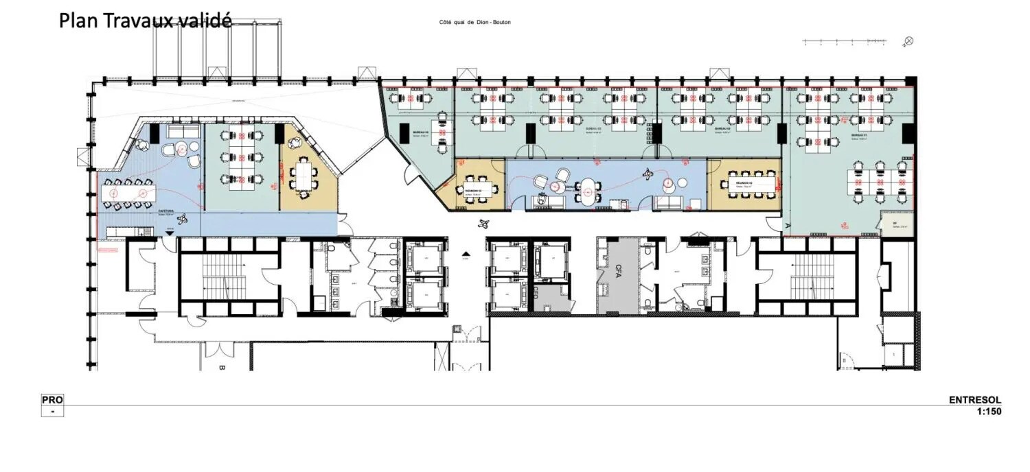 51 Quai De Dion Bouton, Puteaux à louer Plan d’étage– Image 1 sur 19
