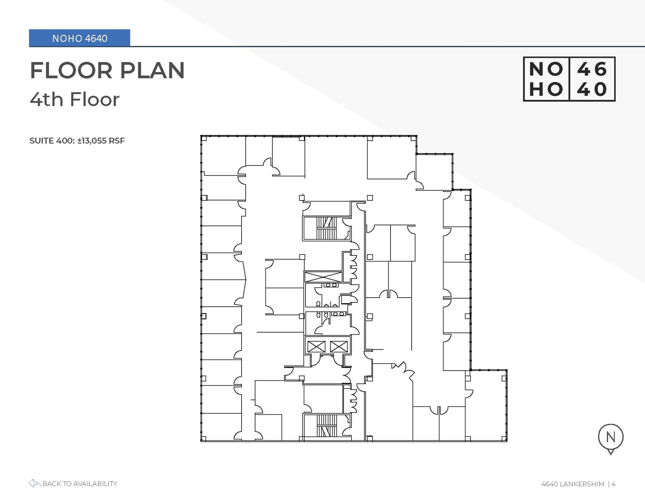4640 Lankershim Blvd, North Hollywood, CA à louer Plan d’étage– Image 1 sur 1