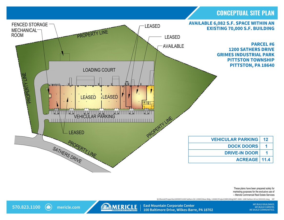 Plan de site