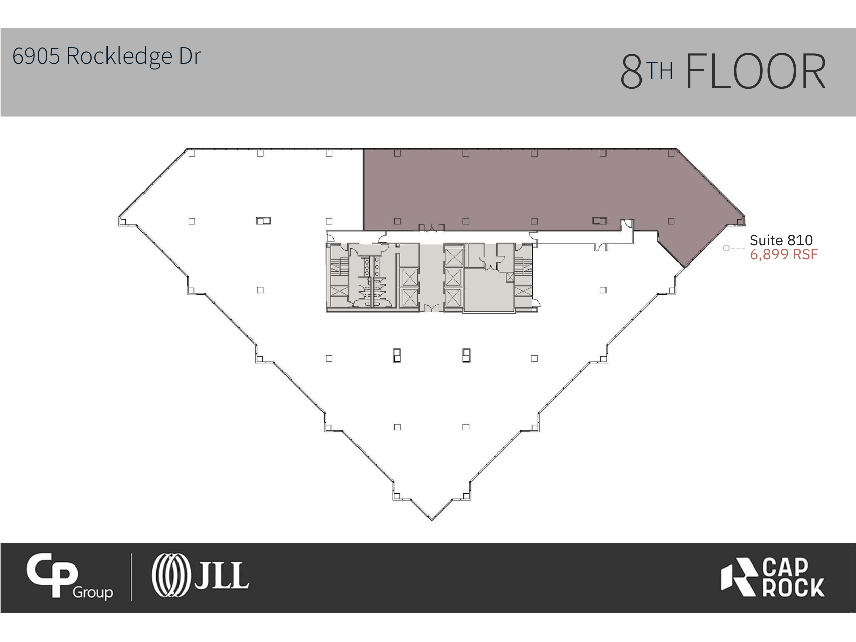6903 Rockledge Dr, Bethesda, MD à louer Plan d’étage– Image 1 sur 1