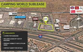 1500 S Auto Mall Dr, St George, UT - VUE AÉRIENNE  vue de carte - Image1