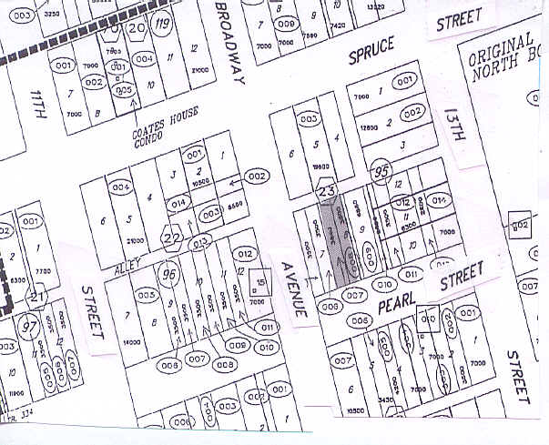 1207-1215 Pearl St, Boulder, CO à louer - Plan cadastral – Image 3 sur 7