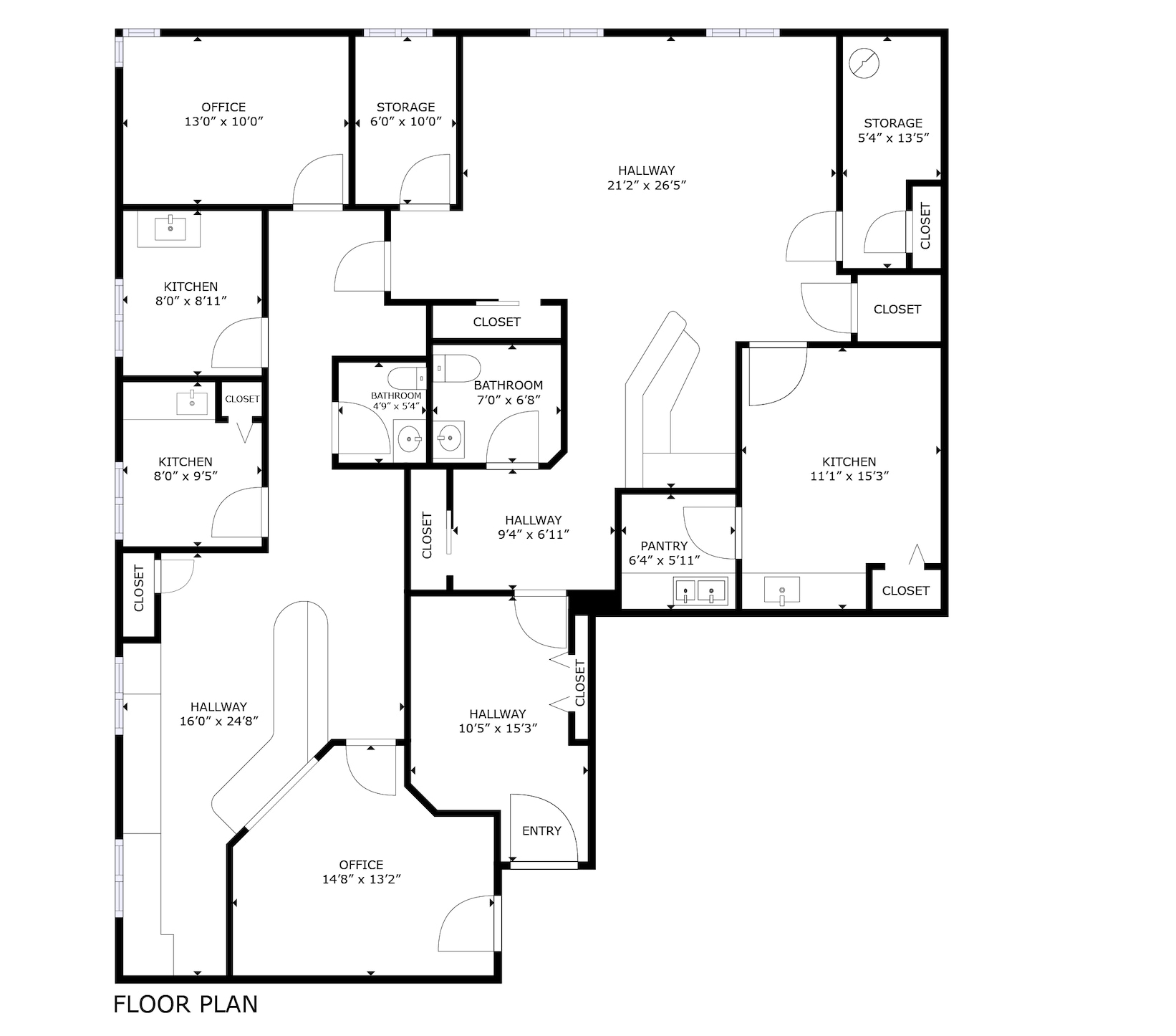 34501 Aurora Rd, Solon, OH à louer Plan d’étage– Image 1 sur 11