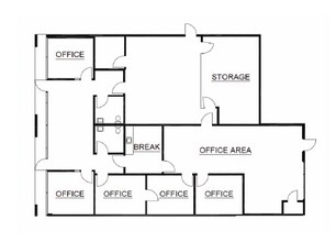 23785 Cabot Blvd, Hayward, CA à louer Plan d’étage– Image 1 sur 1
