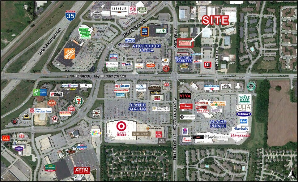 11775 S Black Bob Rd, Olathe, KS à vendre - Plan de site – Image 2 sur 2