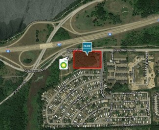 Plus de détails pour 60501 Grand River Ave, New Hudson, MI - Terrain à vendre