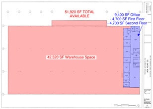 80 Holton St, Woburn, MA à louer Plan d’étage– Image 1 sur 1