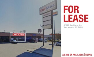 Plus de détails pour 10122 San Pedro Ave, San Antonio, TX - Local commercial à louer