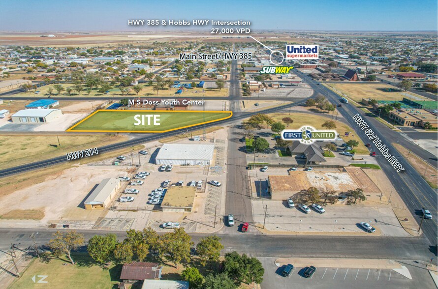 201 NW 5th st, Seminole, TX à vendre - Aérien – Image 3 sur 3