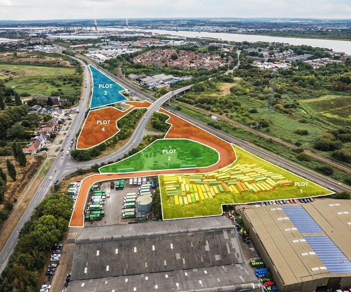 Purfleet Industrial Access Rd, South Ockendon à vendre - Aérien – Image 3 sur 4
