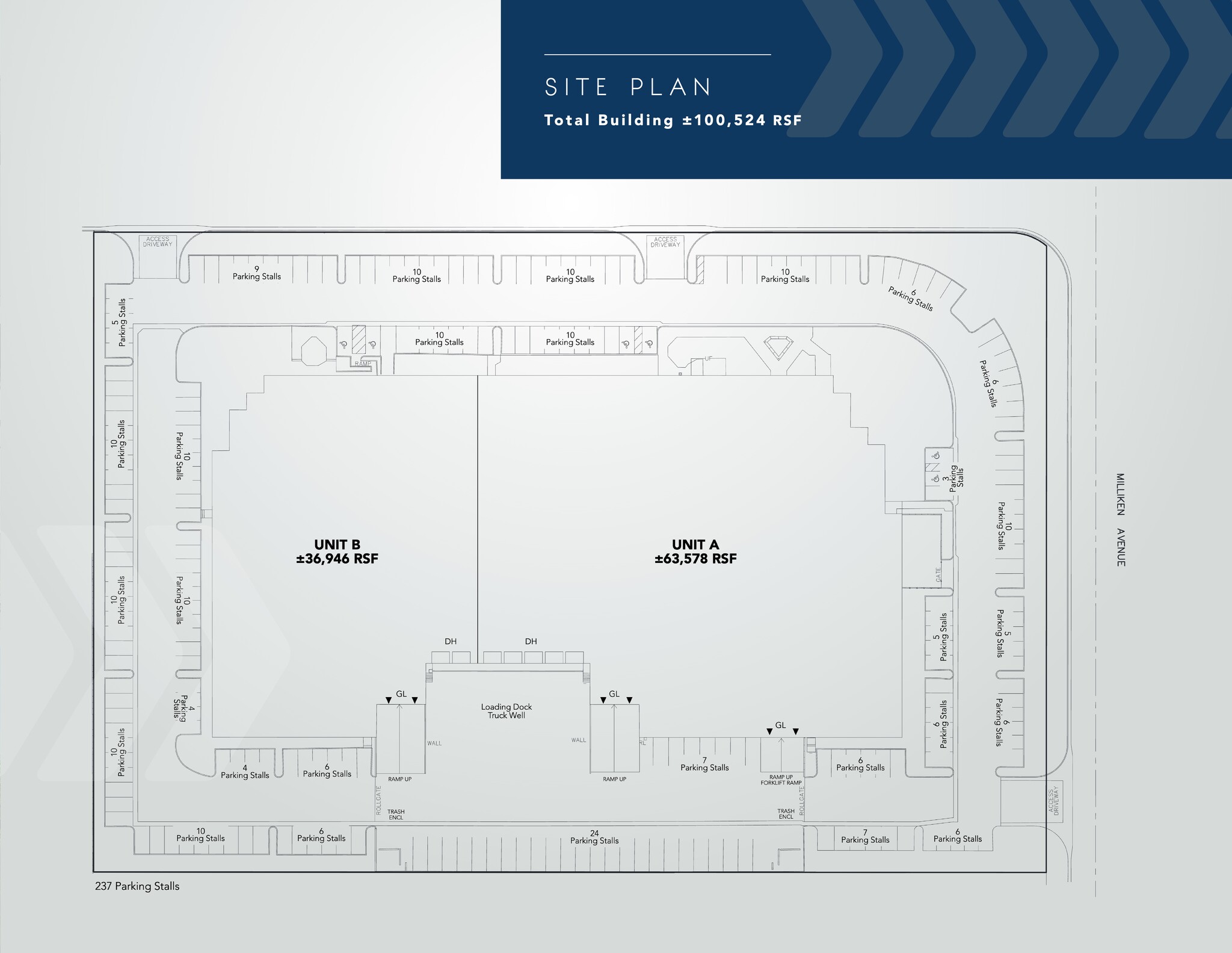 4290 E Brickell St, Ontario, CA à louer Plan de site– Image 1 sur 1