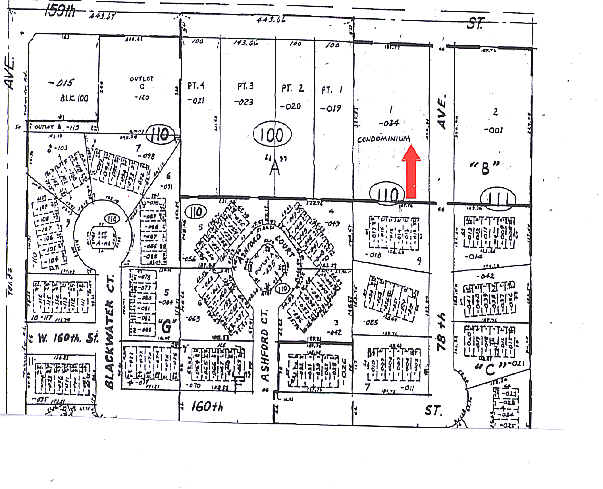 7801-7809 W 159th St, Tinley Park, Tinley Park, IL à louer - Plan cadastral – Image 3 sur 8