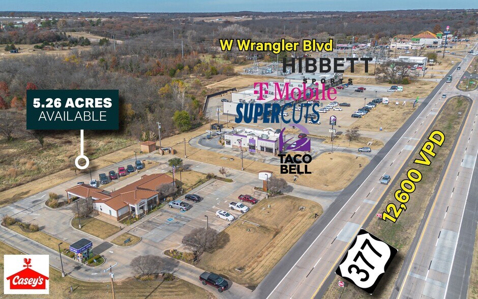 2221 N Milt Phillips Ave, Seminole, OK à vendre - Aérien – Image 3 sur 3