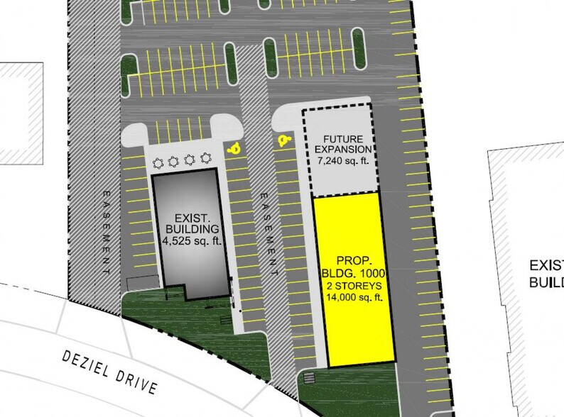 3200 Deziel Dr, Windsor, ON à louer - Plan de site – Image 3 sur 3