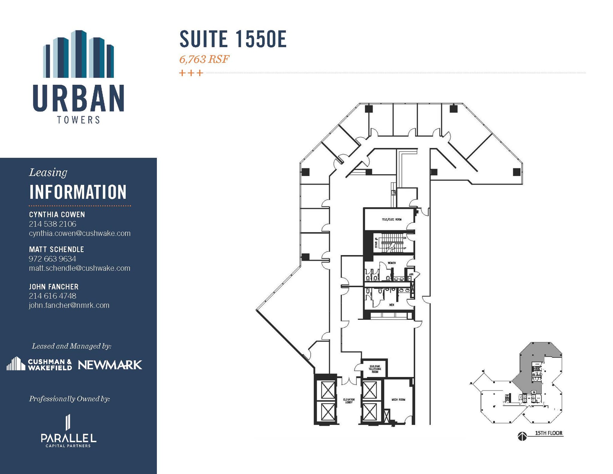 222 W Las Colinas Blvd, Irving, TX à louer Plan d’étage– Image 1 sur 1