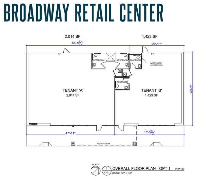 1149 Broadway St, Ann Arbor, MI à louer - Plan d’étage – Image 2 sur 4
