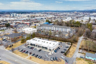 7407 Igou Gap, Chattanooga, TN - Vue aérienne vue de carte