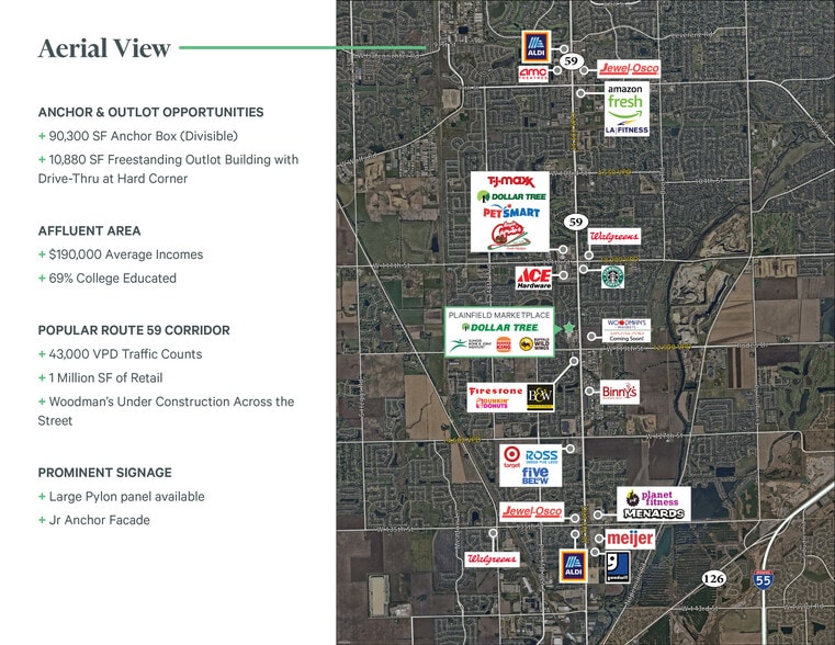11830-11840 S State Route 59, Plainfield, IL à louer - Photo de l’immeuble – Image 3 sur 5