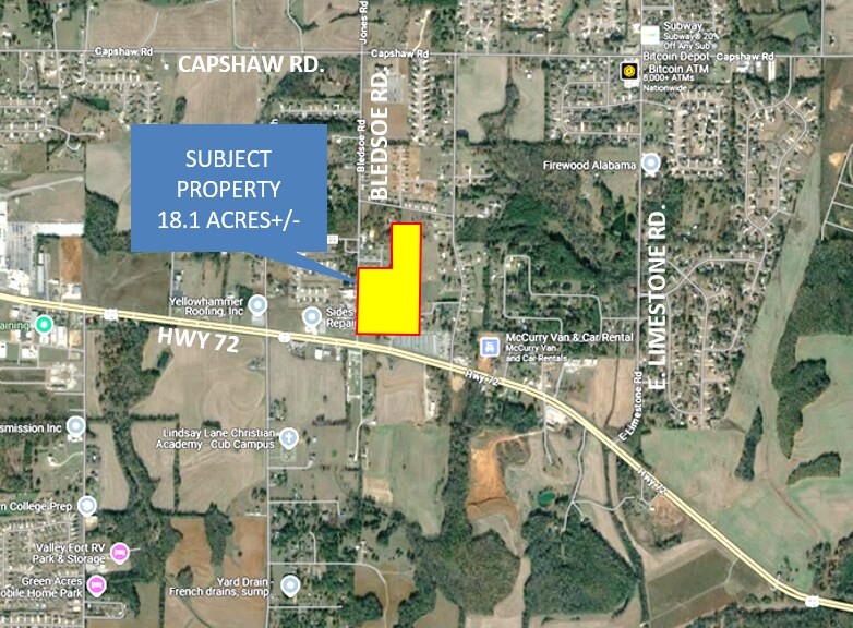 Us Hwy 72, Athens, AL à vendre Aérien– Image 1 sur 4