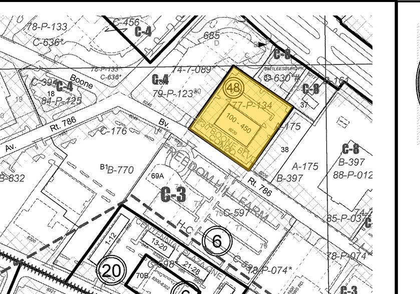 8230 Boone Blvd, Vienna, VA à vendre - Plan cadastral – Image 2 sur 10