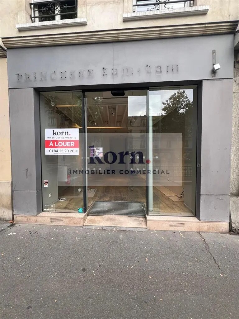 Local commercial dans Paris à louer Photo de l’immeuble– Image 1 sur 5