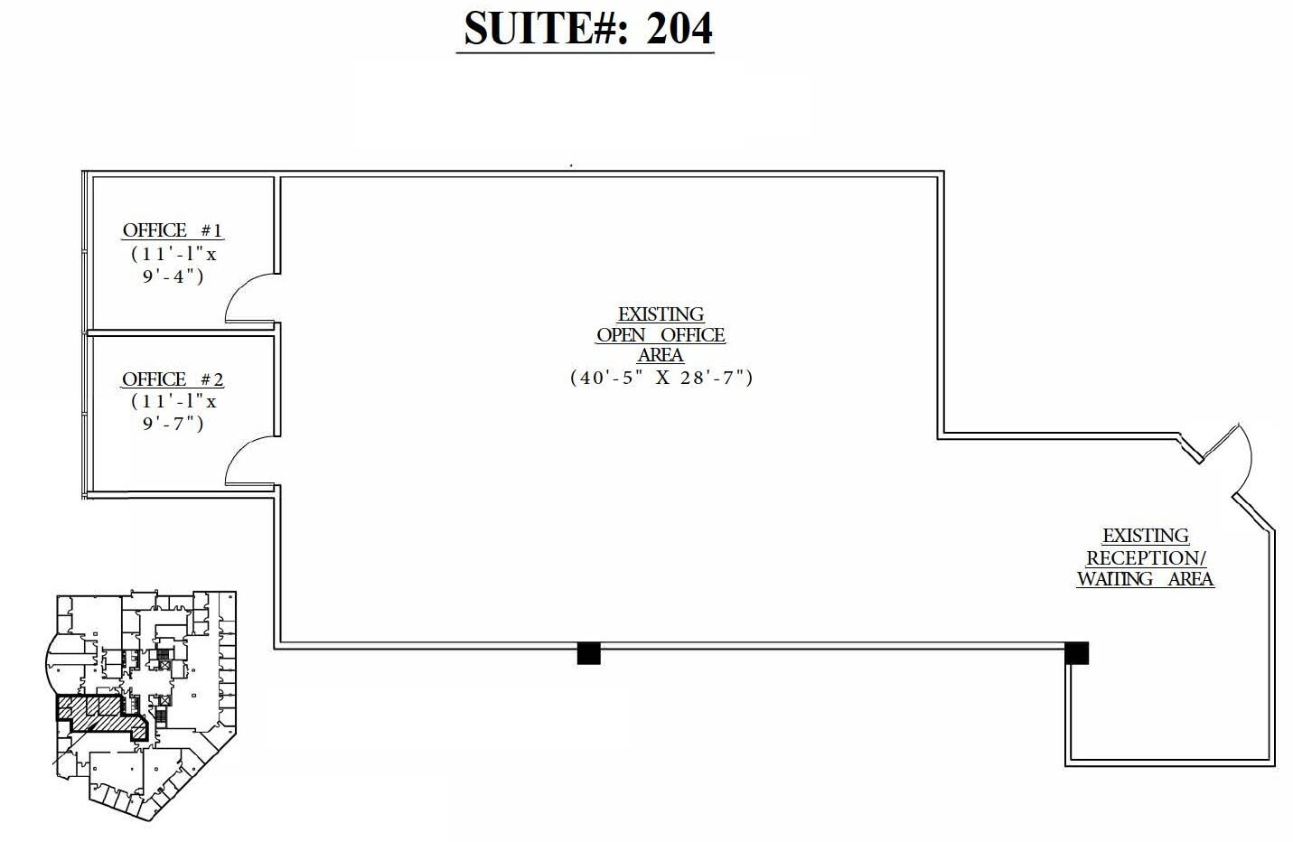4365 Route 1 S, Princeton, NJ à louer Plan d’étage– Image 1 sur 1