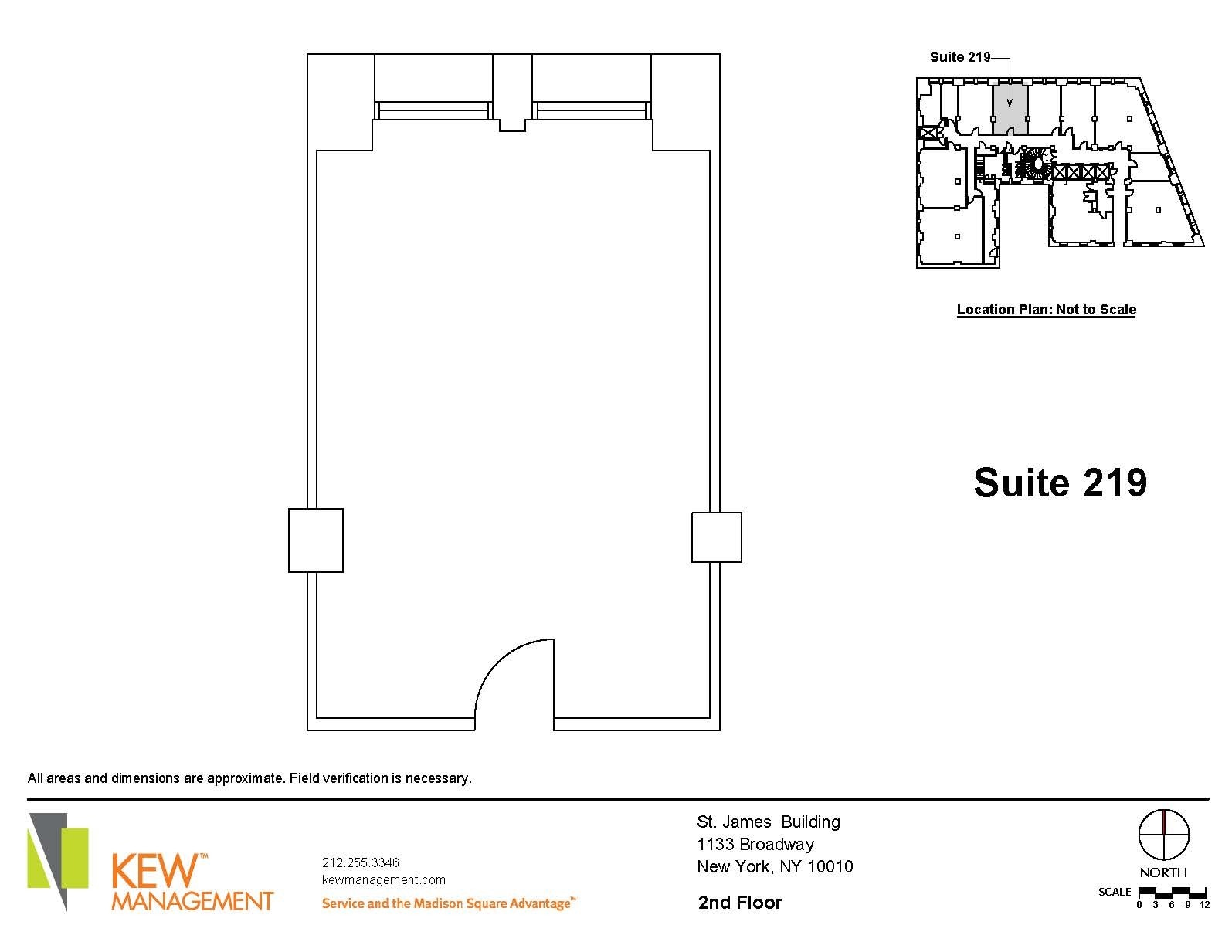 1133 Broadway, New York, NY à louer Plan d’étage– Image 1 sur 2
