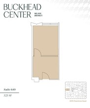 2970 Peachtree Rd NW, Atlanta, GA à louer Plan d’étage– Image 1 sur 1