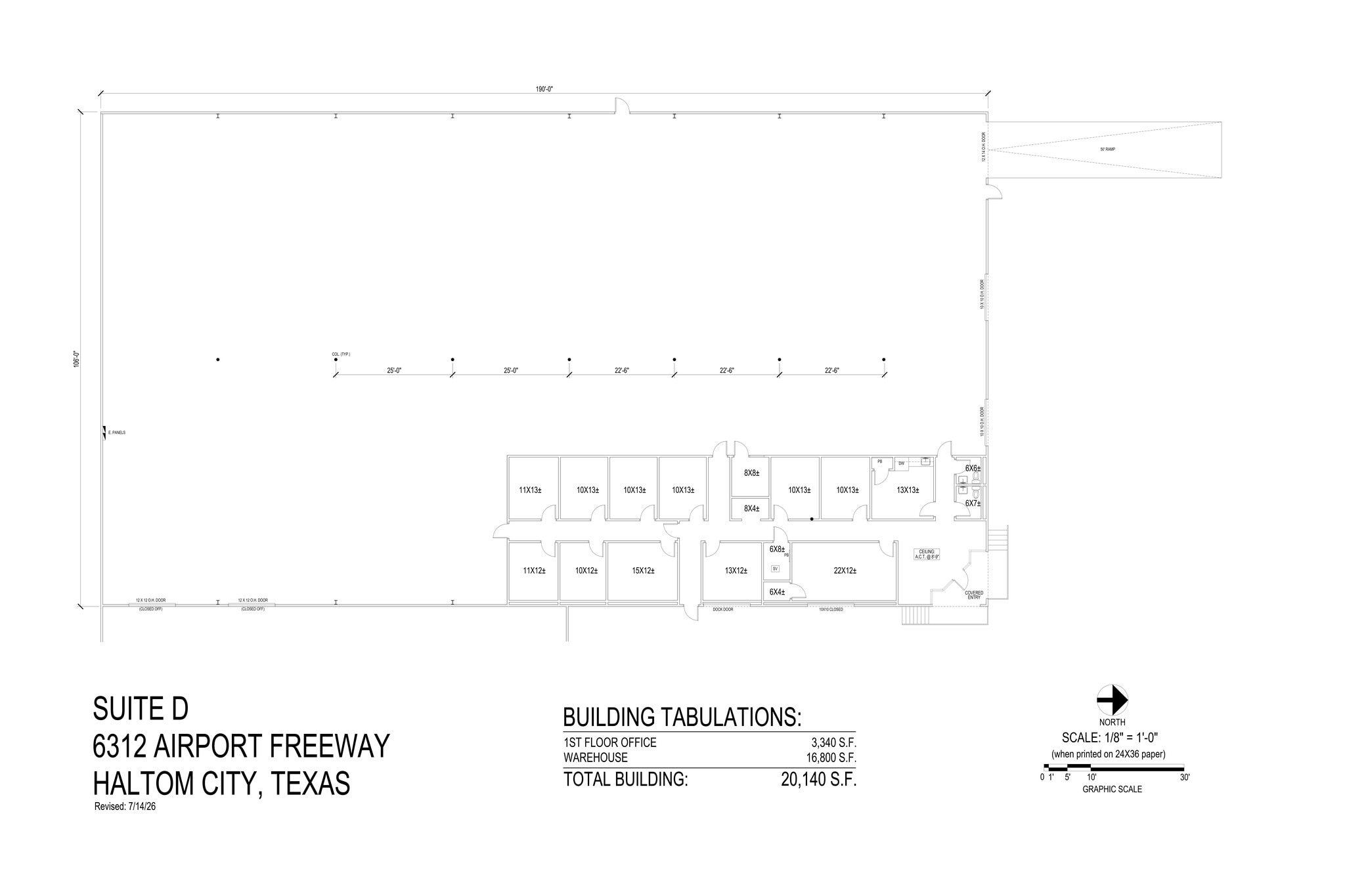 6312 Airport Fwy, Fort Worth, TX à louer Plan de site– Image 1 sur 1