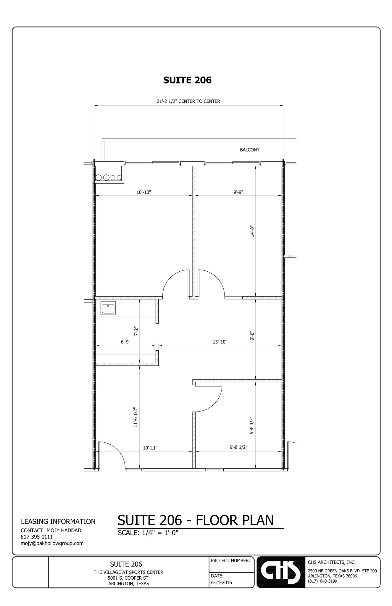 5001-5005 S Cooper St, Arlington, TX à louer Plan de site– Image 1 sur 4