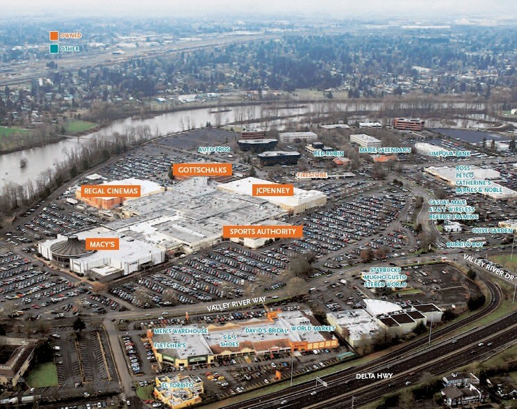 293 Valley River Ctr, Eugene, OR à louer - Aérien – Image 2 sur 7